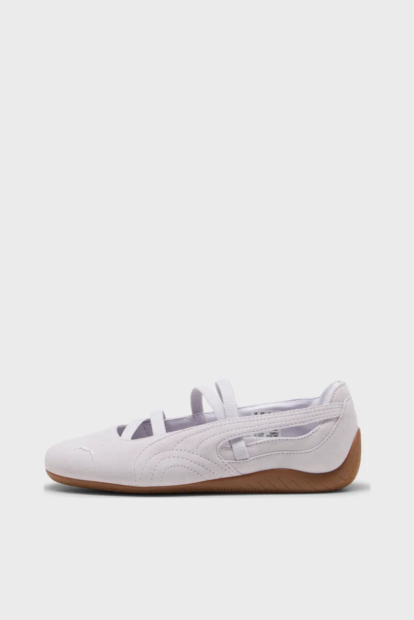 Жіночі бузкові замшеві балетки Speedcat Ballet Suede Shoes Women 4