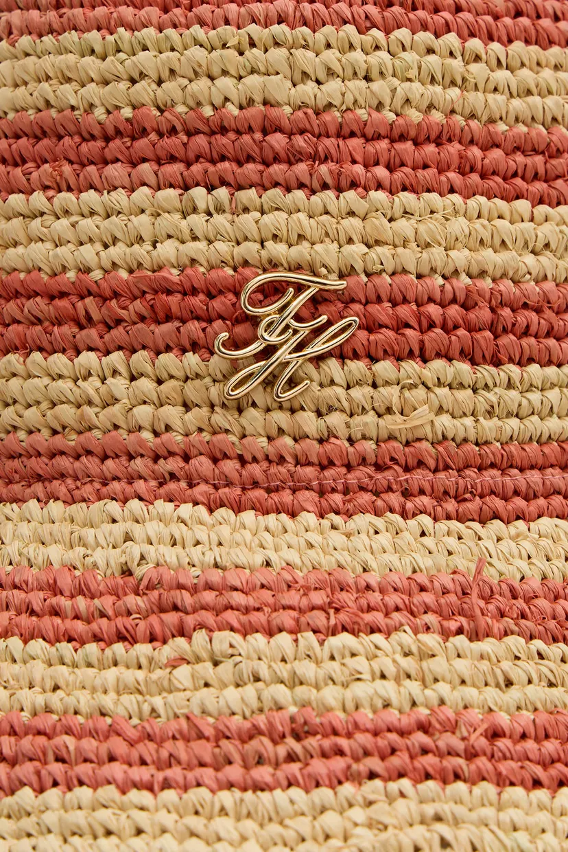 Жіноча панама у смужку SCRIPT STRIPED RAFFIA 4