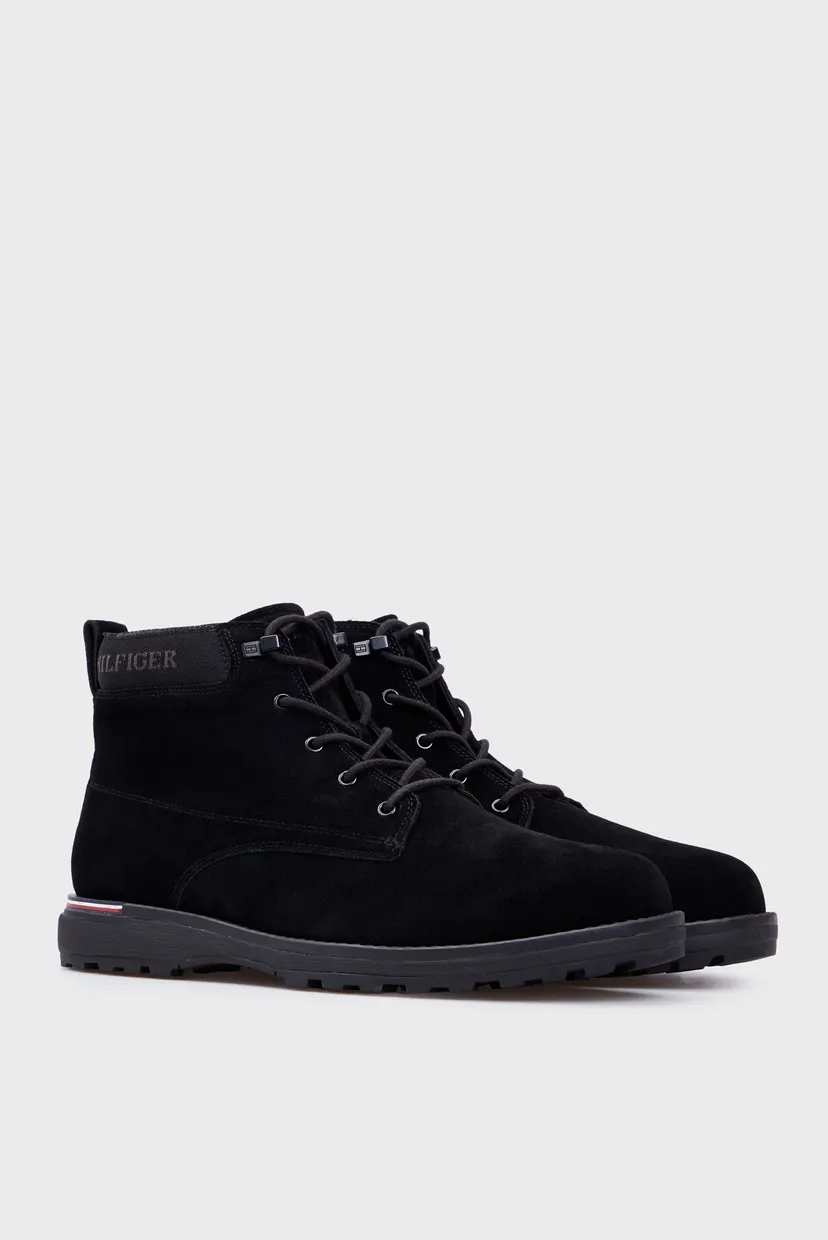 Мужские черные замшевые дезерты CORPORATE OUTDOOR SUEDE BOOT 3