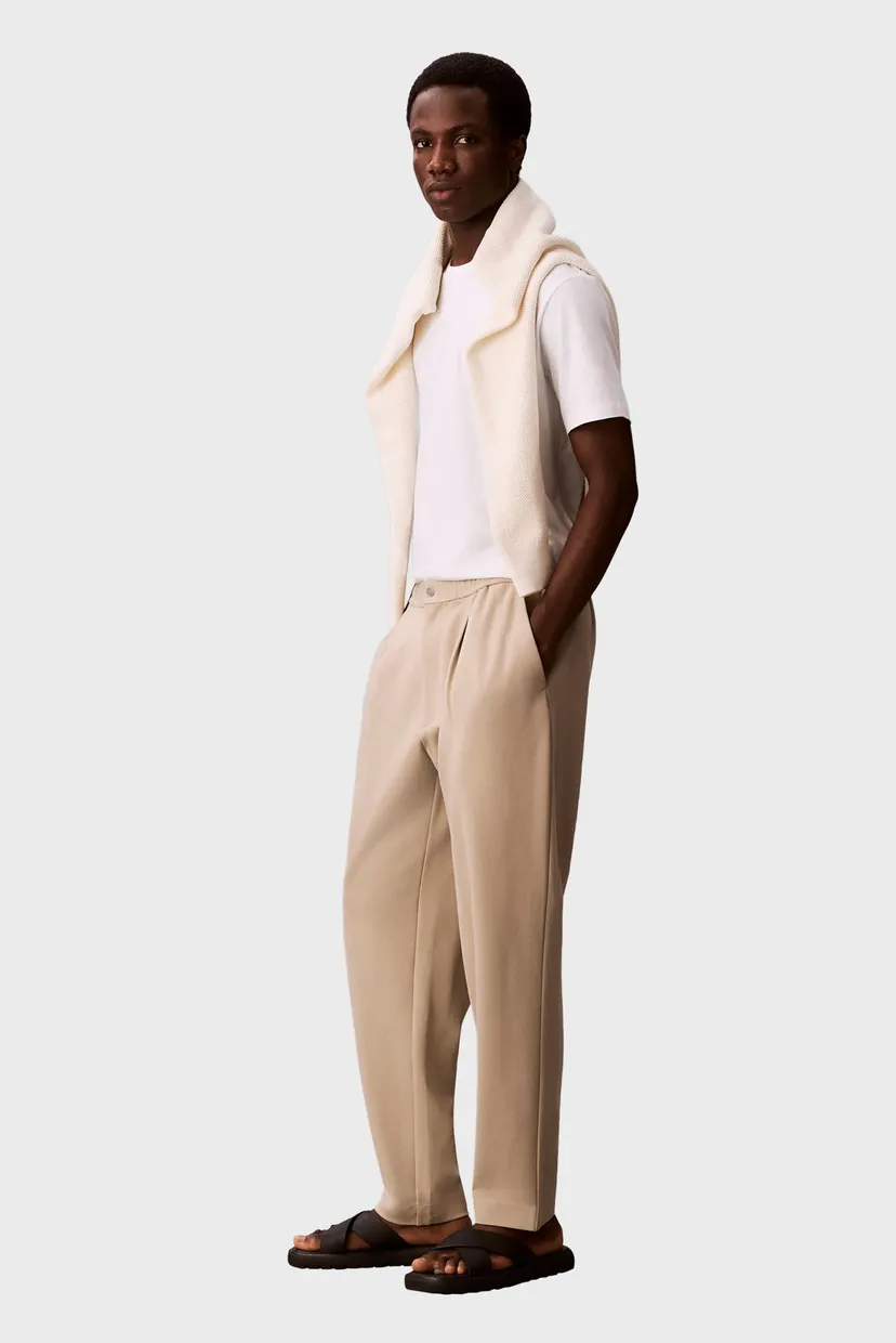 Мужские бежевые брюки TAPERED 3