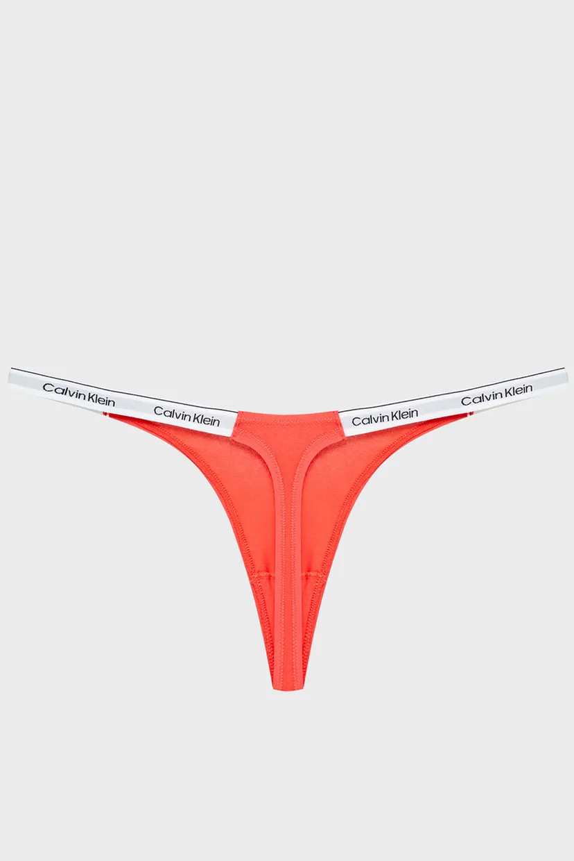 Женские коралловые трусики DIPPED STRING THONG 7
