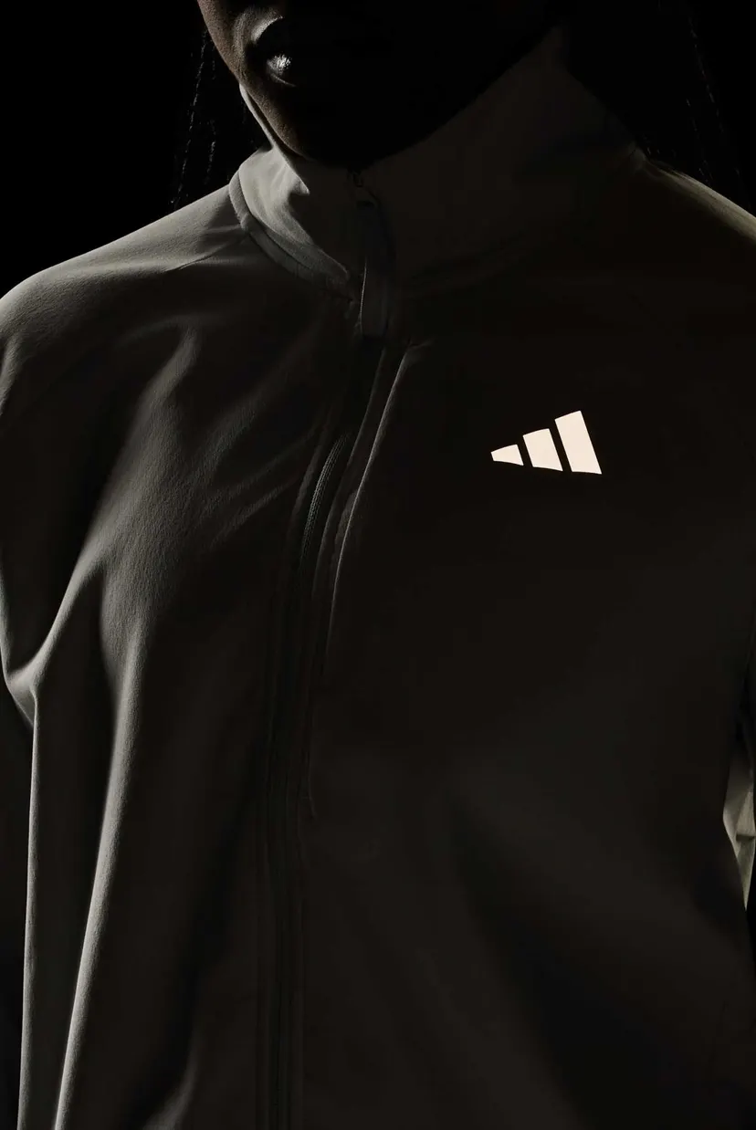 Женская белая куртка adi365 Running Essentials Winterized 6