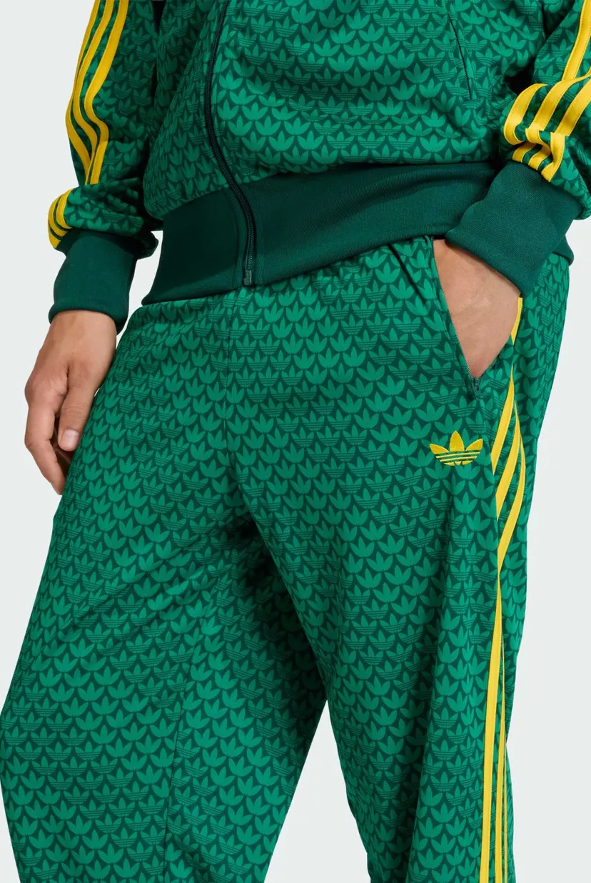 Чоловічі зелені спортивні штани з візерунком FIREBIRD LOOSE MONOGRAM 4
