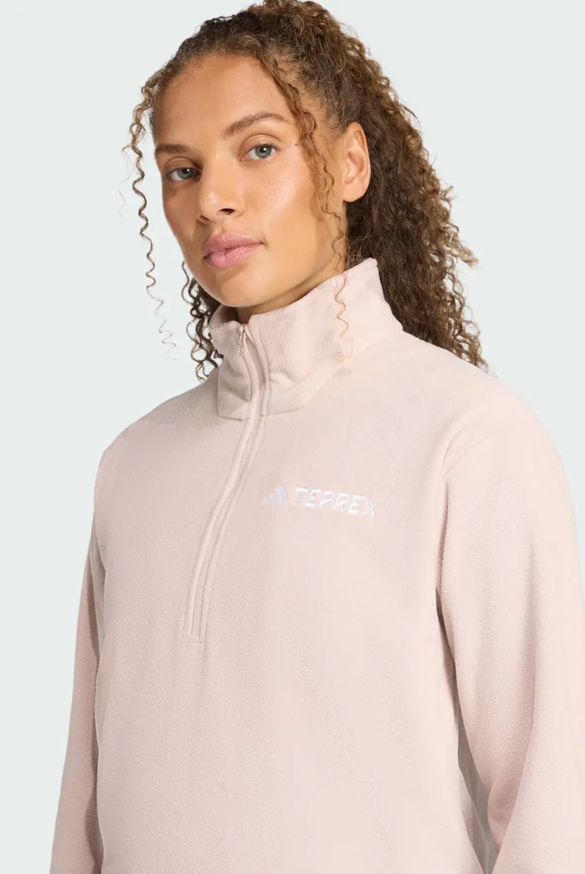 Жіноча бежева спортивна кофта Multi Essentials 1/2 Zip 5