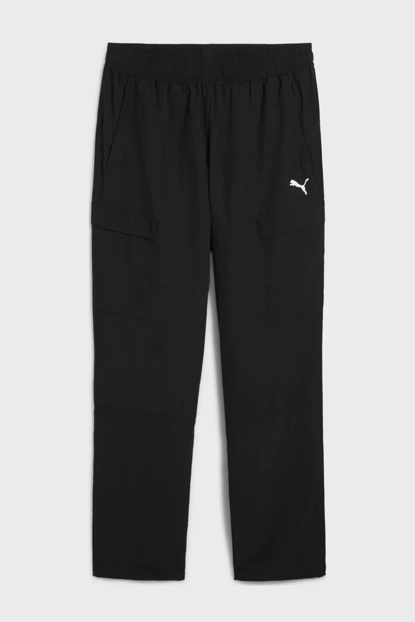 Чоловічі чорні спортивні штани WARDROBE ESS Relaxed Cargo Pants Men 6