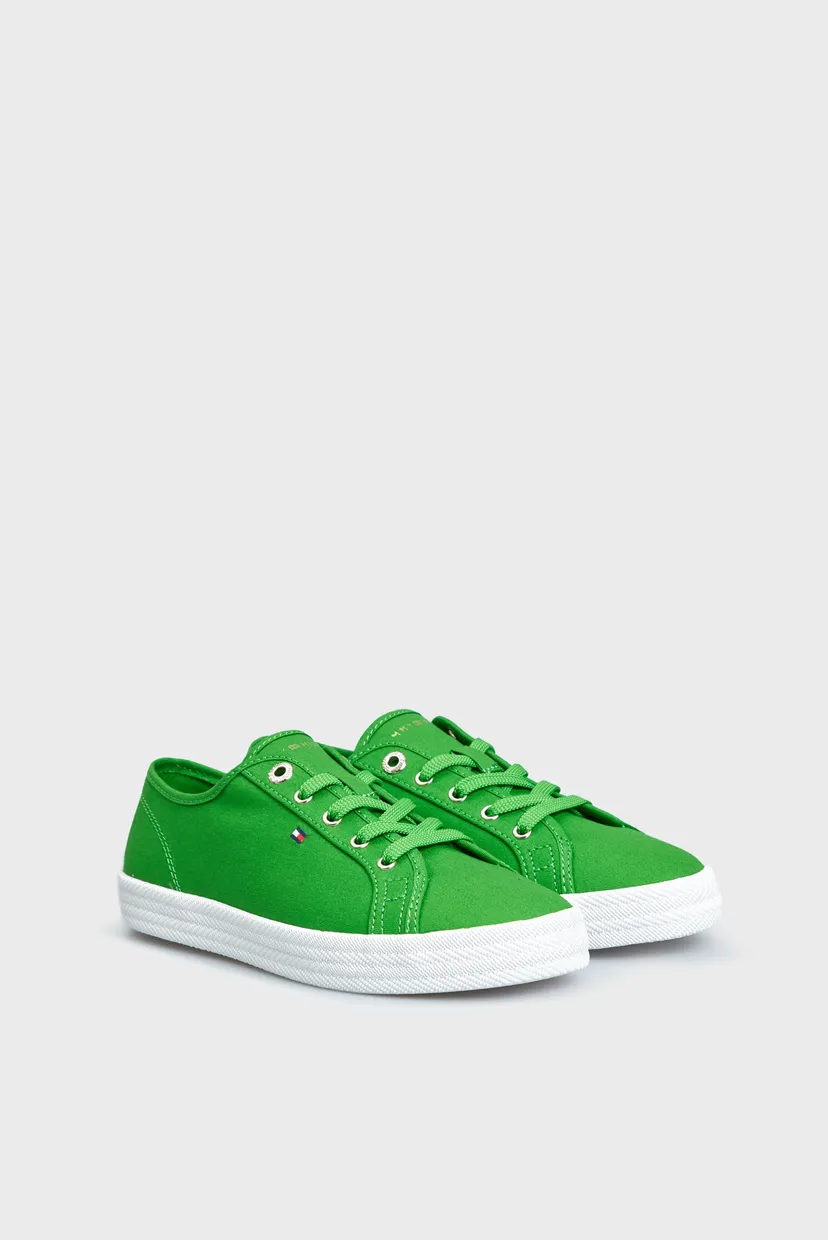 Женские зеленые кеды ESSENTIAL VULCANIZED SNEAKER 3