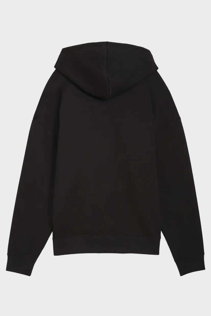 Жіноче чорне худі ESS Small No. 1 Logo Comfort Full-Zip Hoodie Women 5