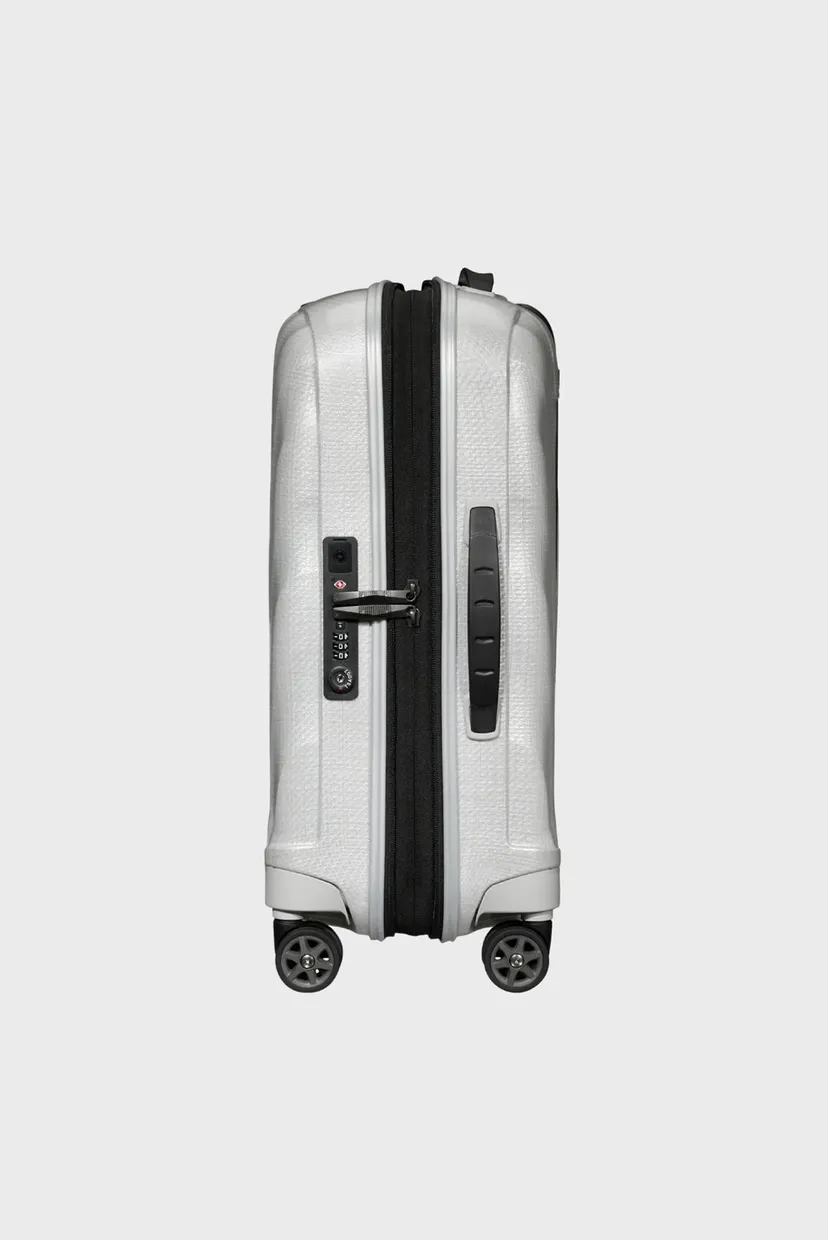 Біла валіза 55 см C-LITE WHITE 3