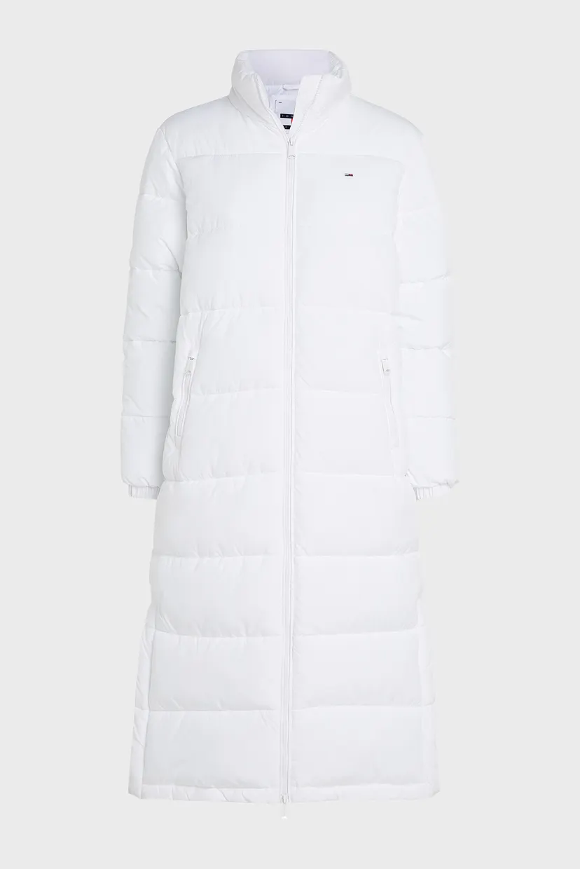 Женская белая куртка TJW MAXI ESSENTIAL PUFFER 6