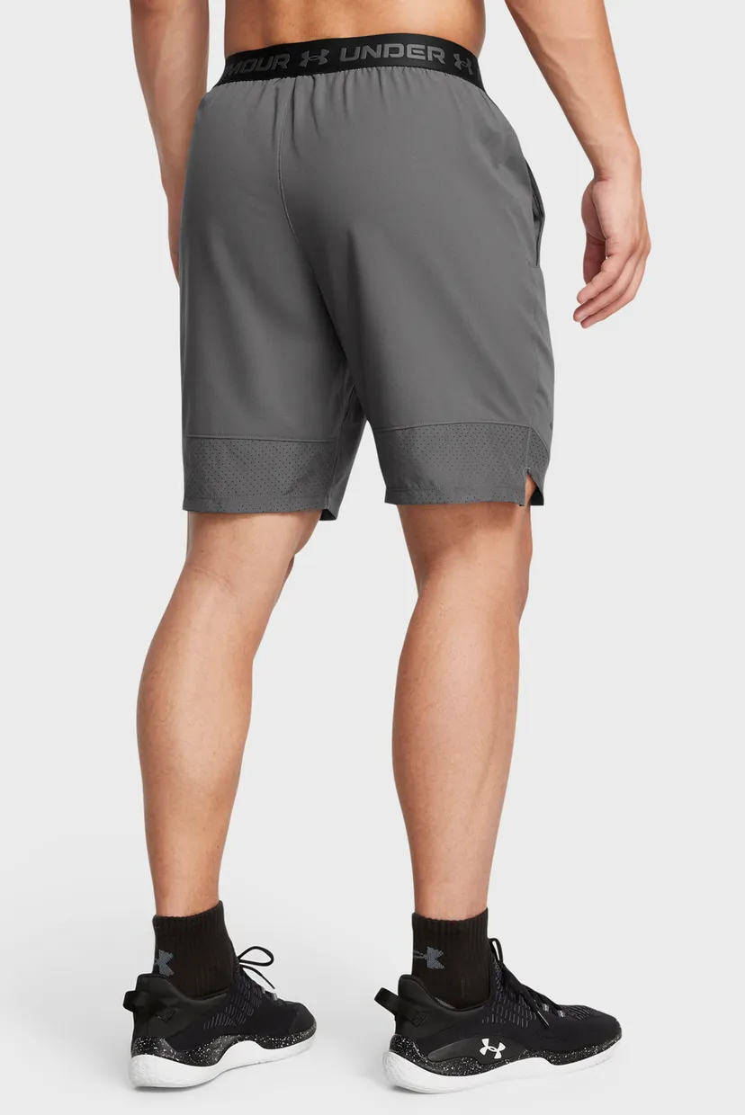 Чоловічі сірі шорти UA Vanish Woven 8in Shorts 3