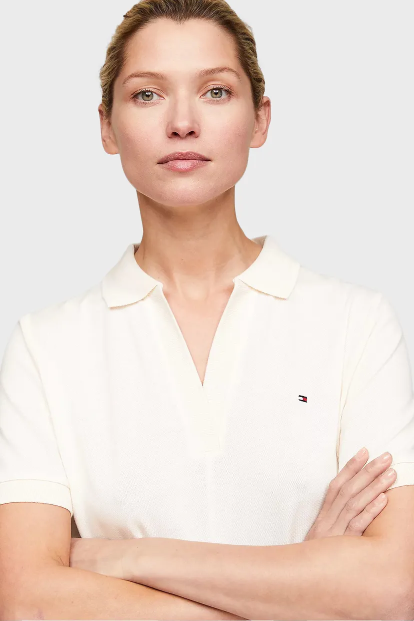 Жіноча біла сукня OPN PLKT LYLL POLO DRS WAIST DTL 3
