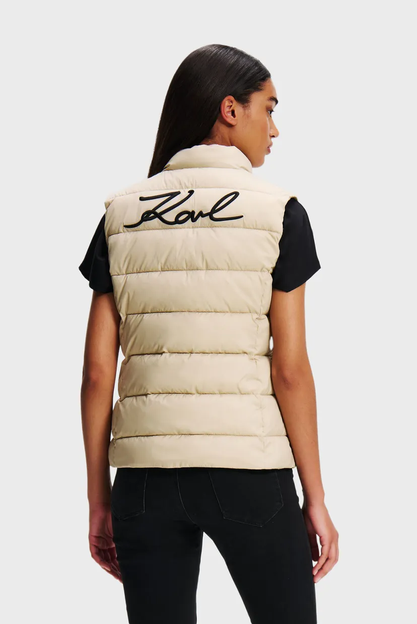 Жіночий бежевий жилет LIGHTWEIGHT PUFFER GILET 3