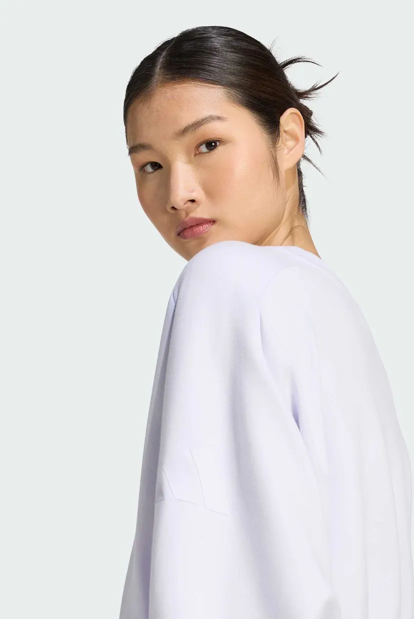 Жіночий бузковий світшот ALL SZN Soft Lux Loose 5