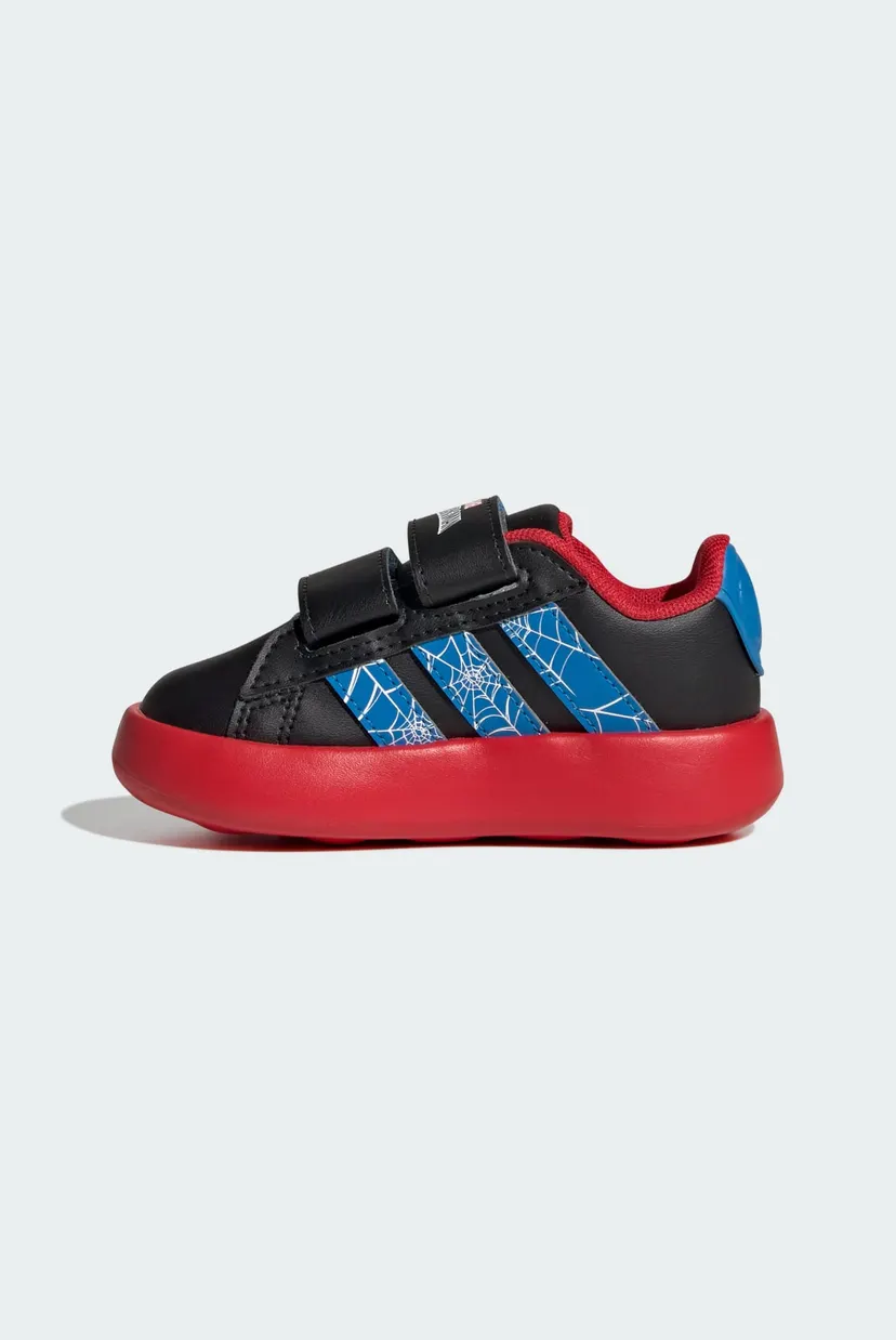 Детские черные кроссовки adidas x Marvel Spider-Man Grand Court Kids 6