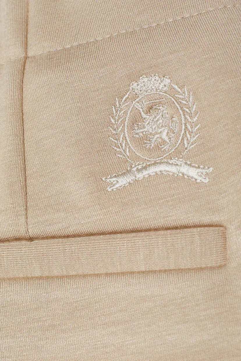 Жіночі бежеві брюки THC JERSEY WIDE LEG 6