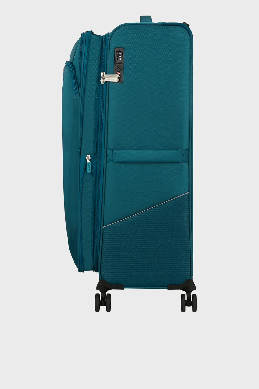 Бирюзовый чемодан 80 см SUMMERRIDE 4