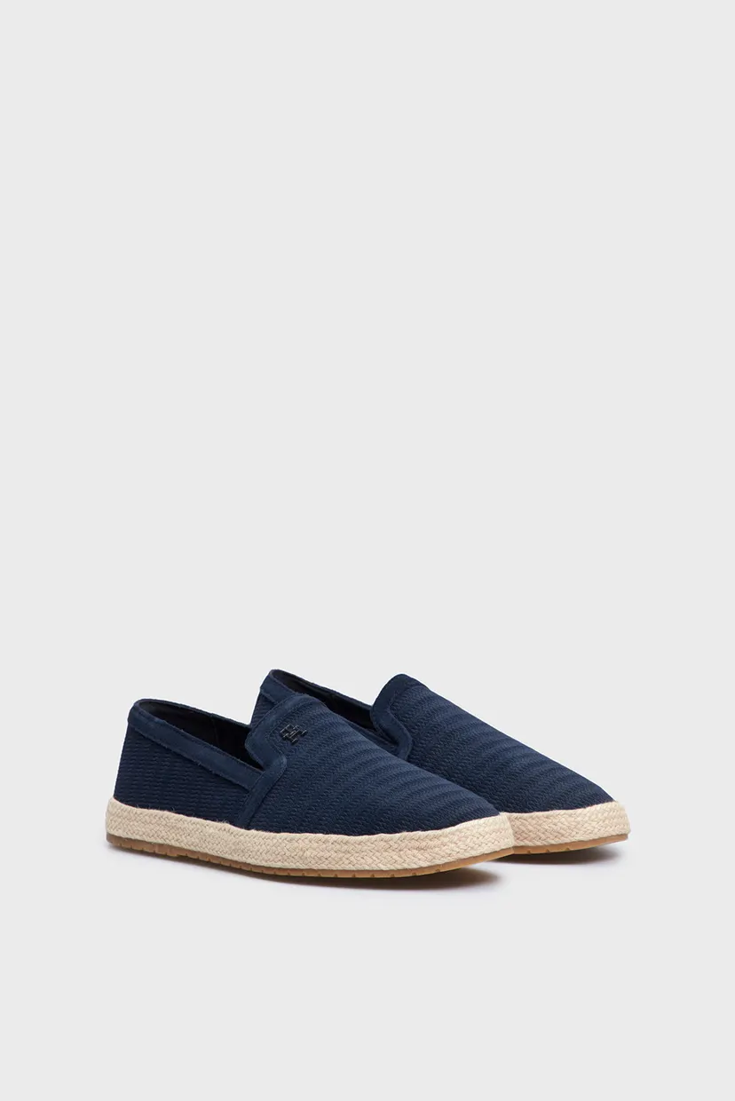 Мужские темно-синие замшевые эспадрильи TH ESAPDRILLE CLASSIC SUEDE 3