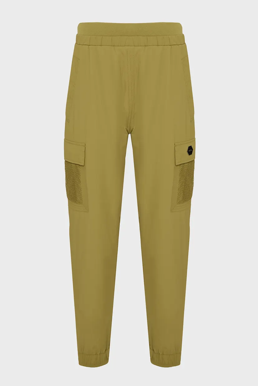 Мужские зеленые джоггеры Hexline Regular Fit Track Pants 5