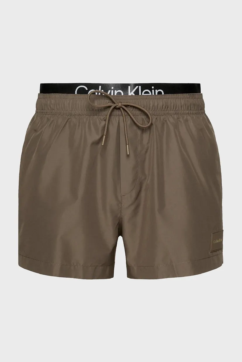 Мужские оливковые плавательные шорты MEDIUM DRAWSTRING 5