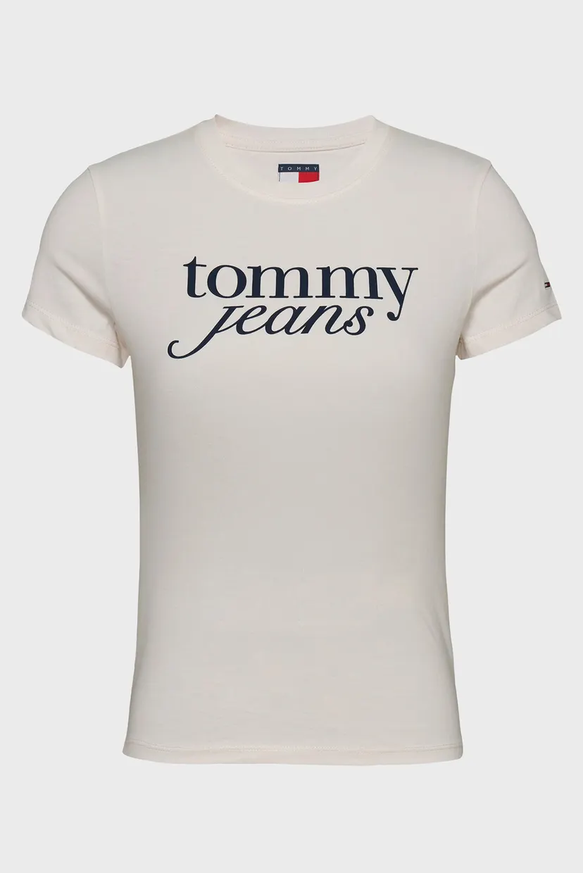 Жіноча біла футболка TJW SLIM ESSENTIAL LOGO 6