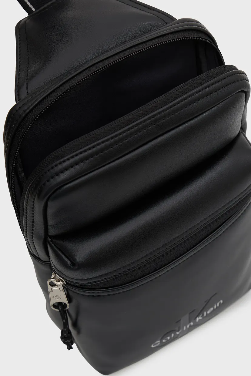 Чоловіча чорна сумка BOLD LOGO WEBBING SLING 5