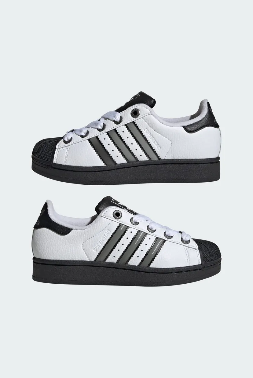 Дитячі білі снікерси Superstar II Kids 7