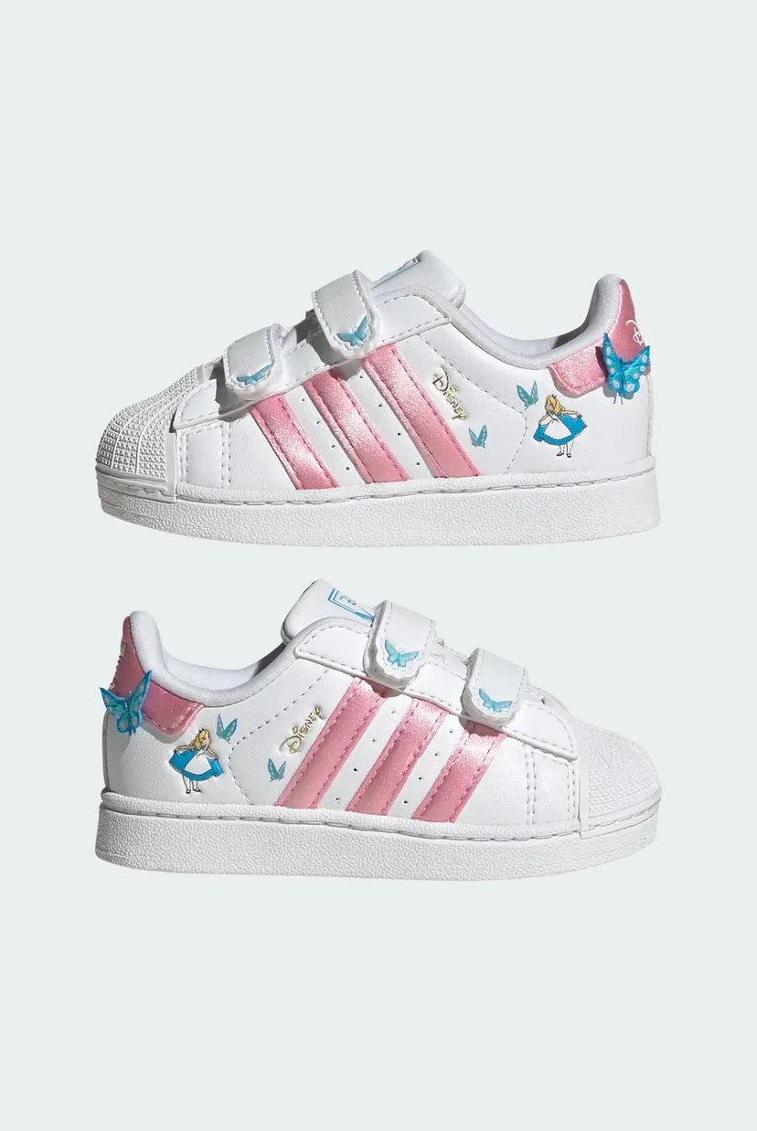 Детские белые сникерсы ADIDAS DISNEY SUPERSTAR II 7