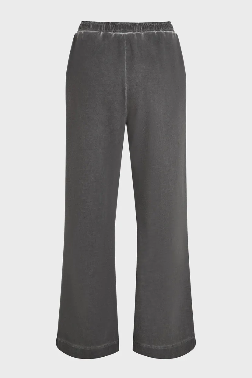 Женские серые спортивные брюки WASHED SWEAT 6