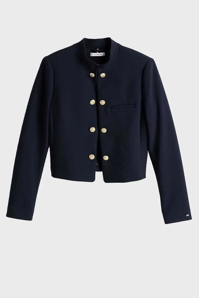 Женский темно-синий жакет PUNTO SHORT SB BLAZER JACKET 5