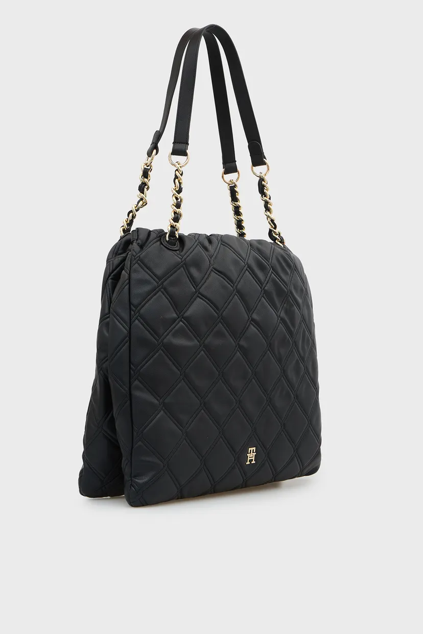 Женская черная сумка FEMININE TOTE 3