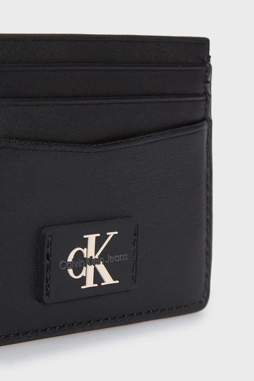 Чоловічий чорний шкіряний кардхолдер TAGGED CARDCASE 2