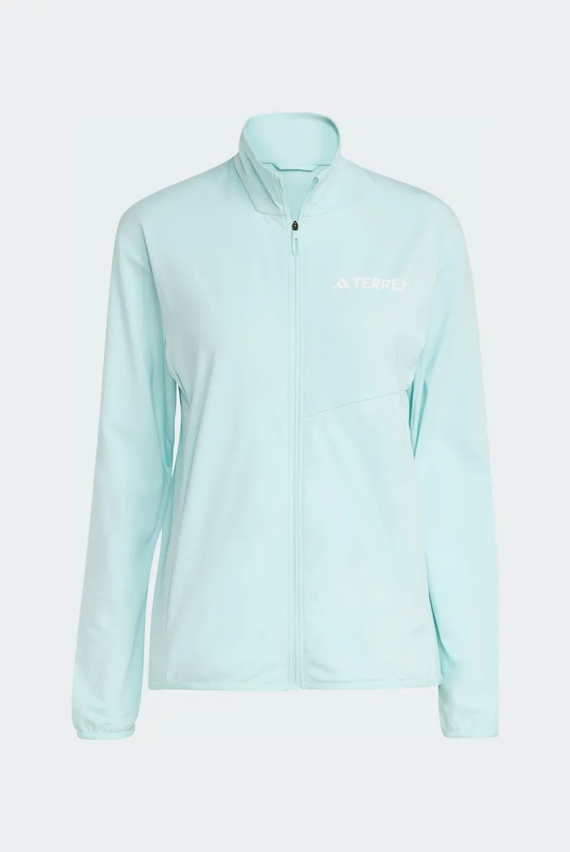 Жіноча м'ятна спортивна кофта Terrex Multi CLIMAWARM Full-Zip Tech Fleece 7