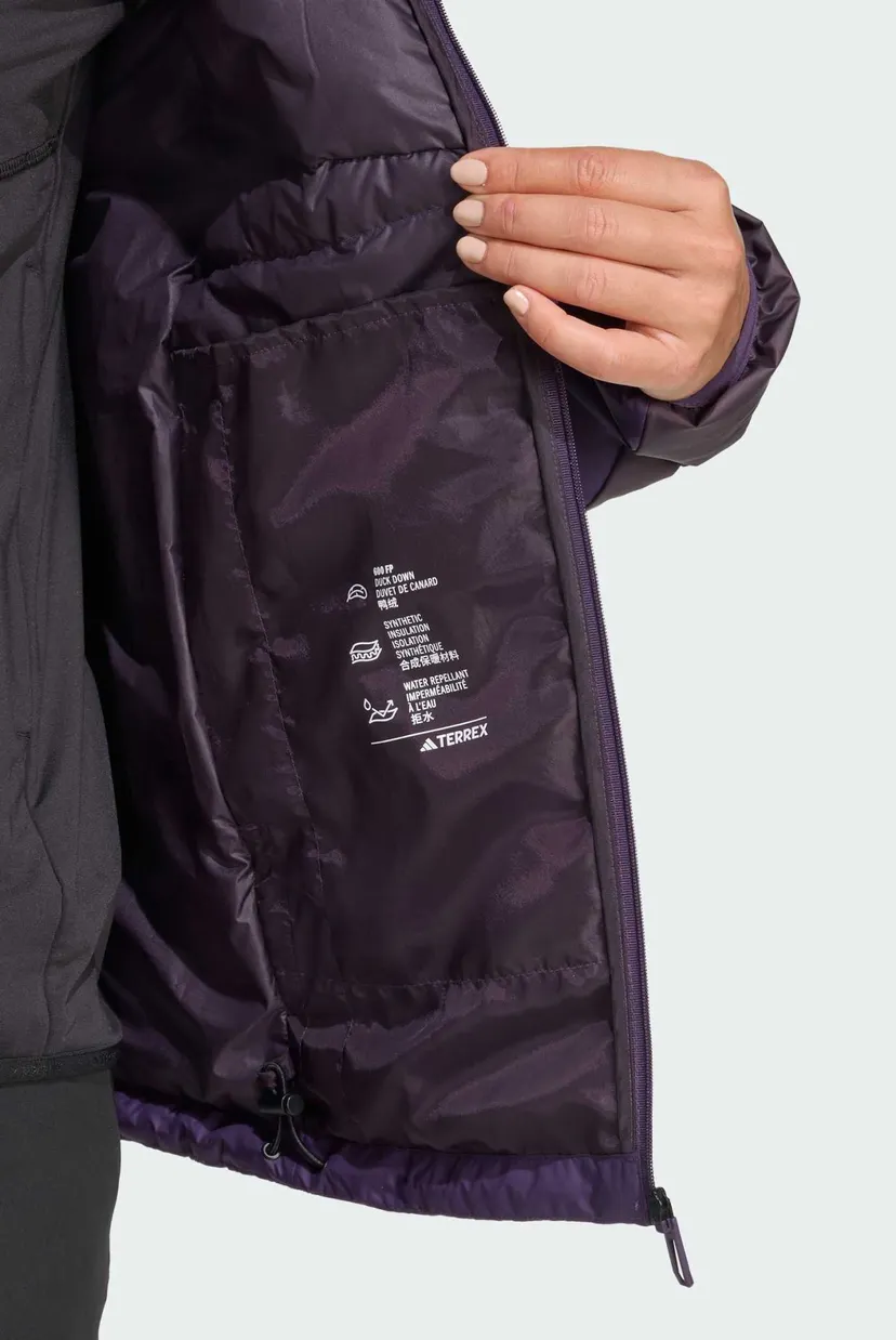 Жіночий фіолетовий пуховик Terrex Multi Light Down CLIMAWARM 5