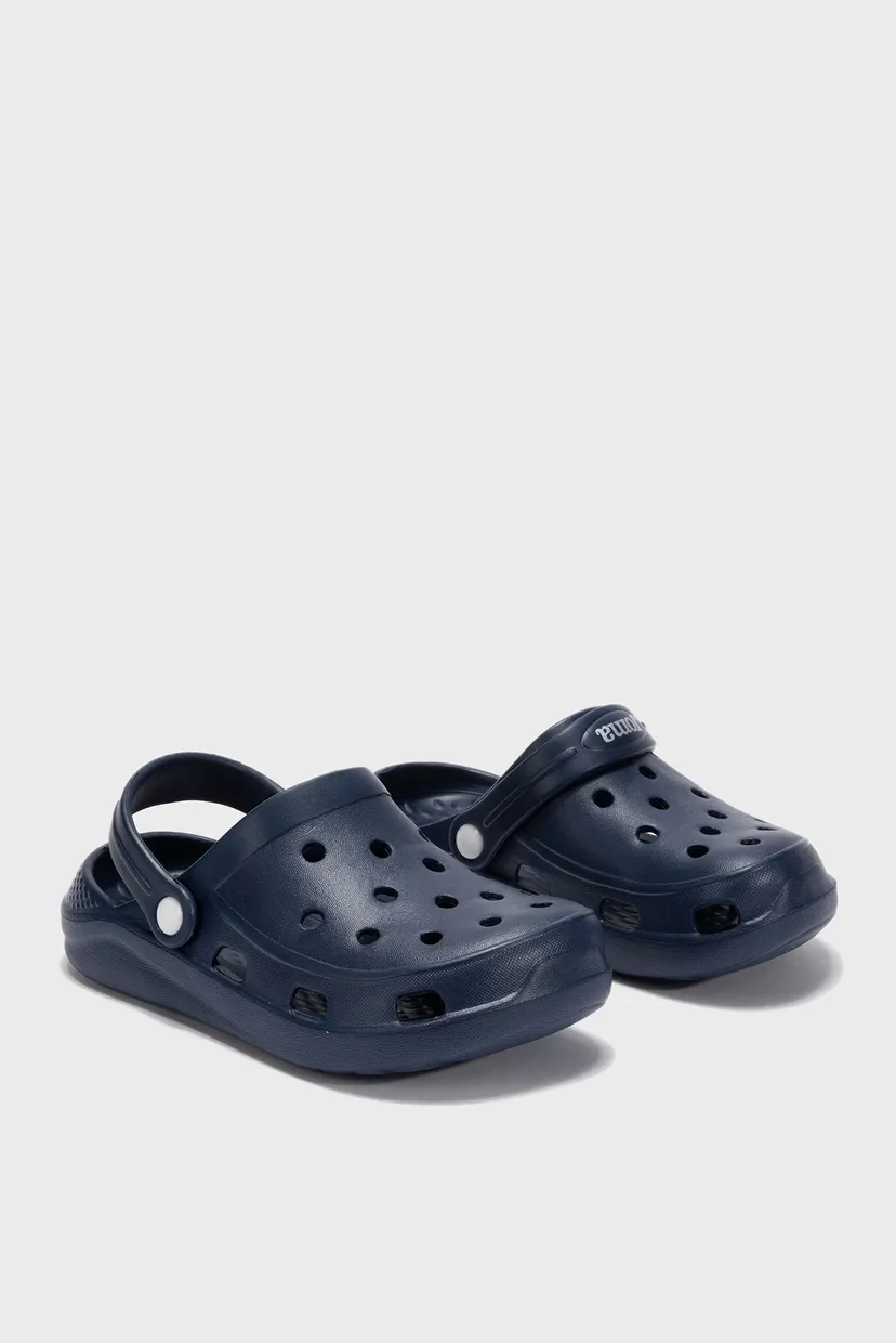 Дитячі темно-сині клоги 3