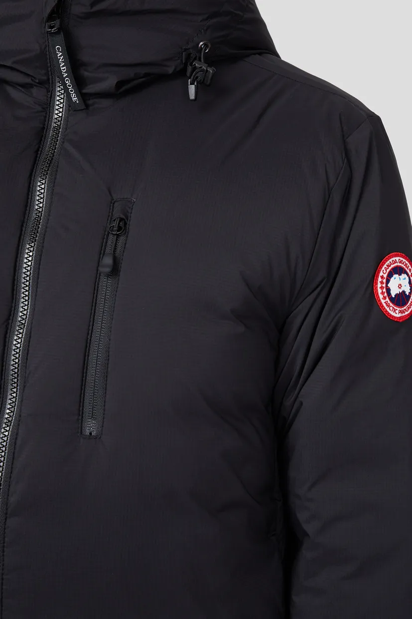 Чоловічий чорний пуховик Lodge Hoody 3