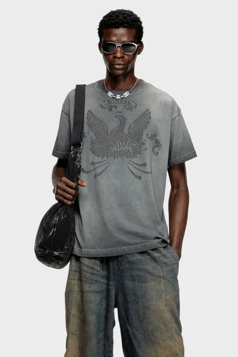 Чоловіча чорна джинсова сумка RAVE HOBO X Diesel X10414 P4485 — MD