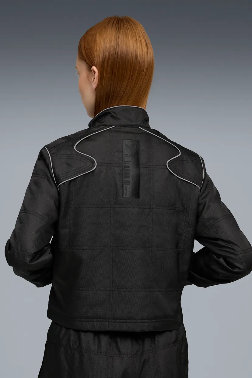 Жіноча чорна вітровка Scuderia Ferrari HP Premium Jacket Women 6