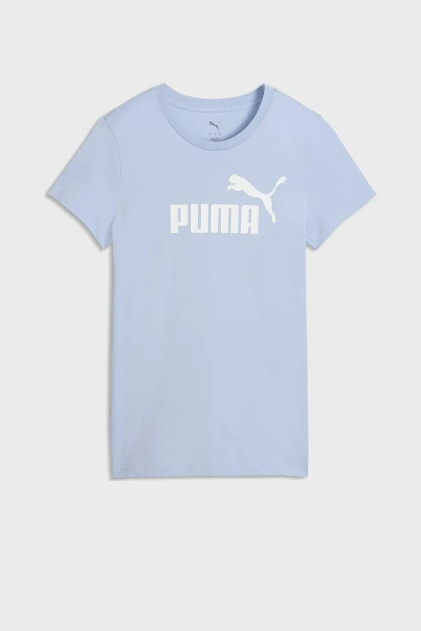 Женская голубая футболка ESS No. 1 Logo Tee Women 4