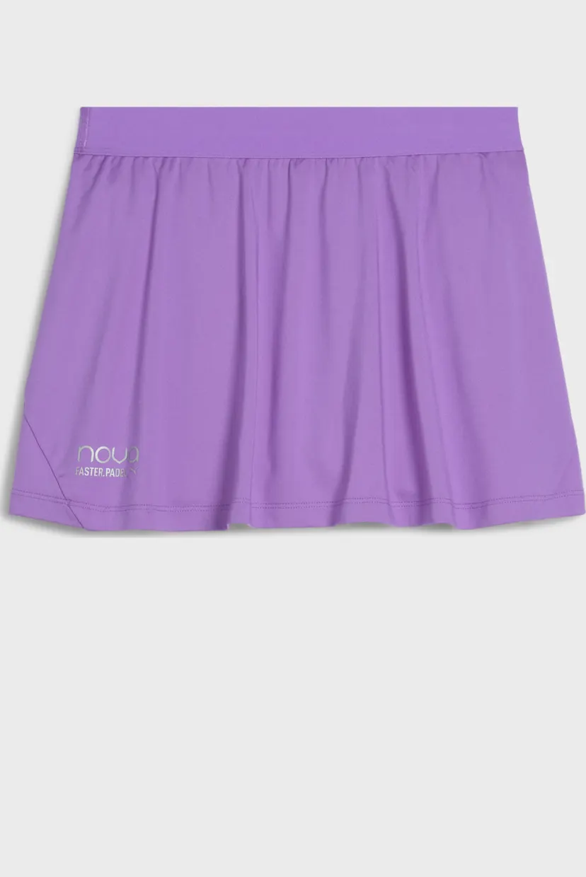 Женская сиреневая юбка INDIVIDUAL Padel Skirt Women 5