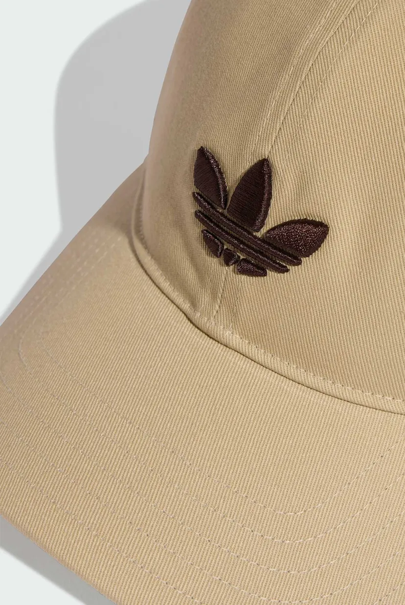 Бежевая кепка Adicolor Classic Trefoil Baseball 3