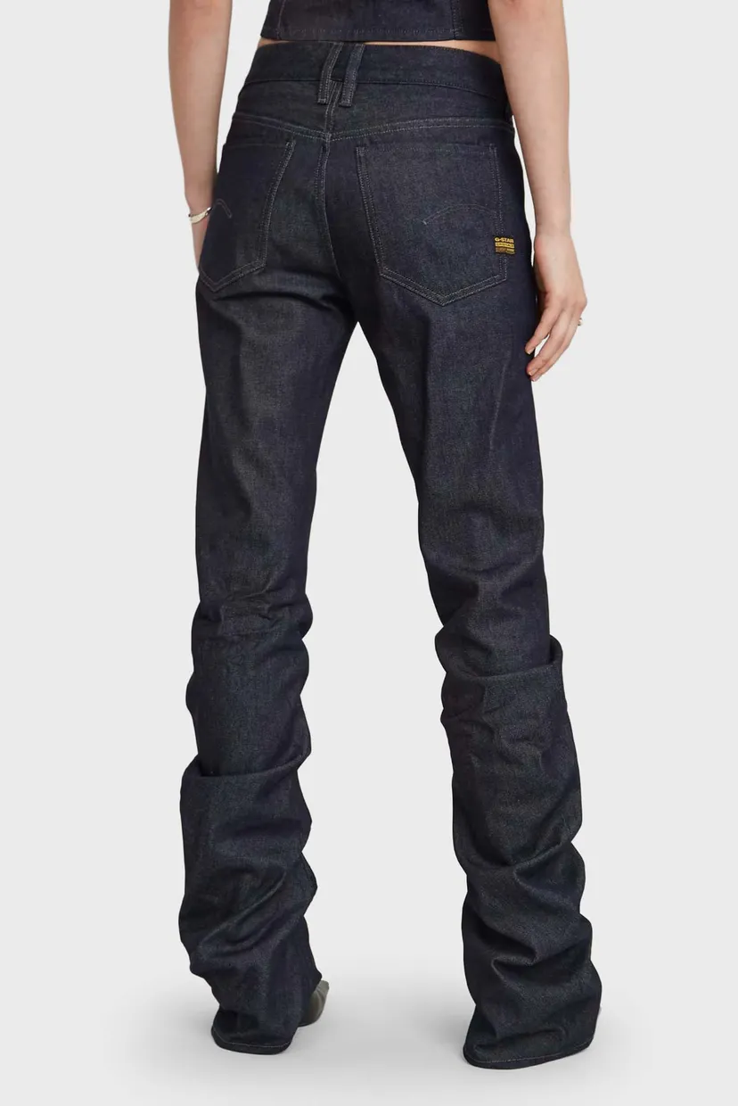 Жіночі темно-сині джинси G-Staq Low Bootcut Wmn 3