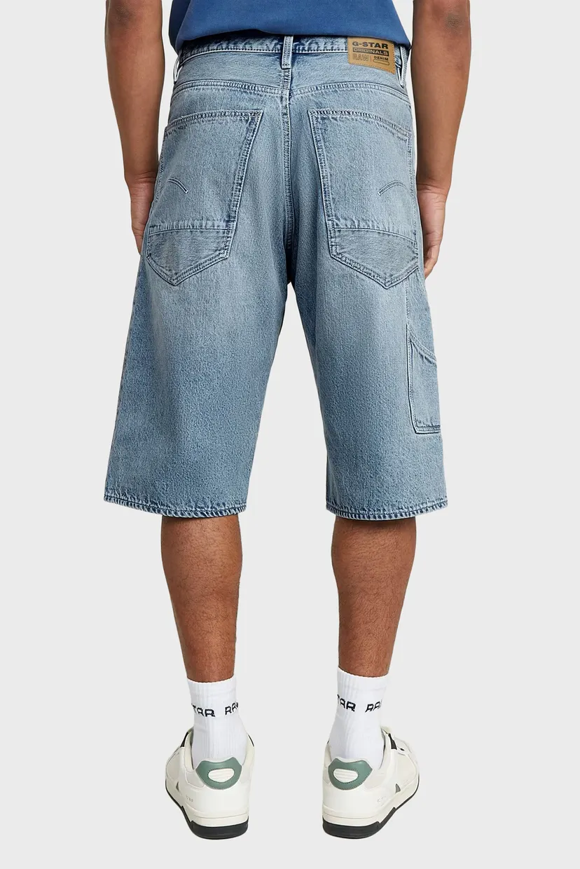 Мужские голубые джинсовые шорты Bam Logger Short 3