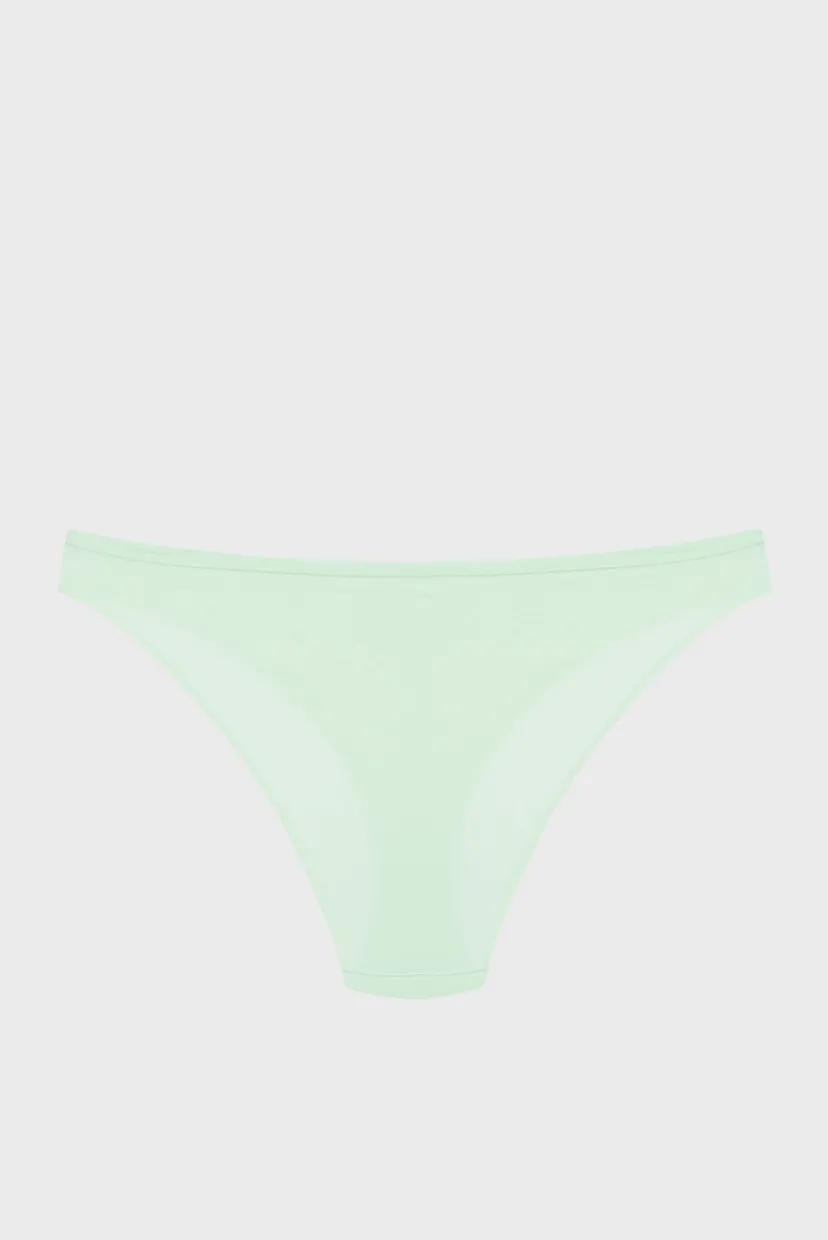Женские мятные трусики BIKINI 6