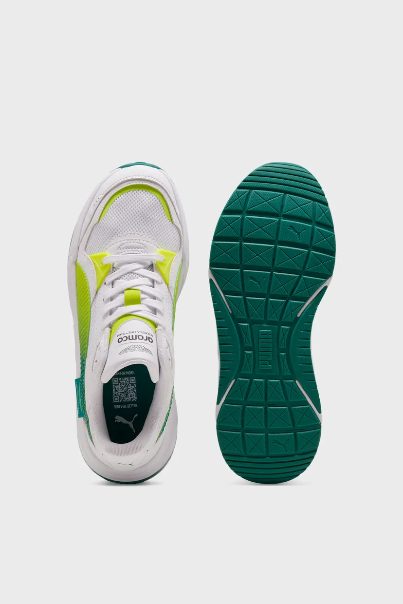 Белые кроссовки PUMA x ASTON MARTIN ARAMCO F1® TEAM Trinity 2 Low Sneakers Unisex 4