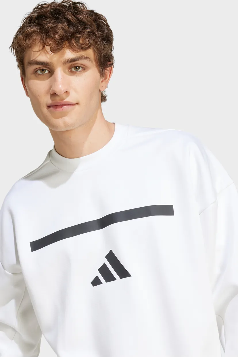 Чоловічий білий світшот New adidas Z.N.E. 6