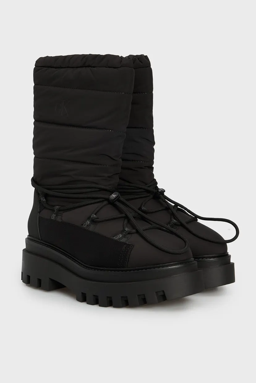 Женские черные дутики FLATFORM SNOW BOOT NYLON WN 3