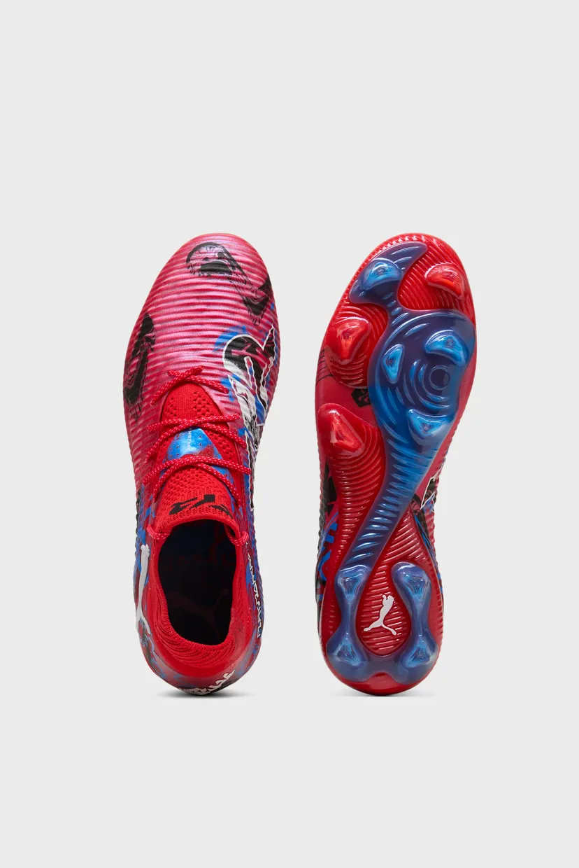 Червоні бутси FUTURE 8 ULTIMATE PLAYMAKERS FG Football Boots Unisex 4