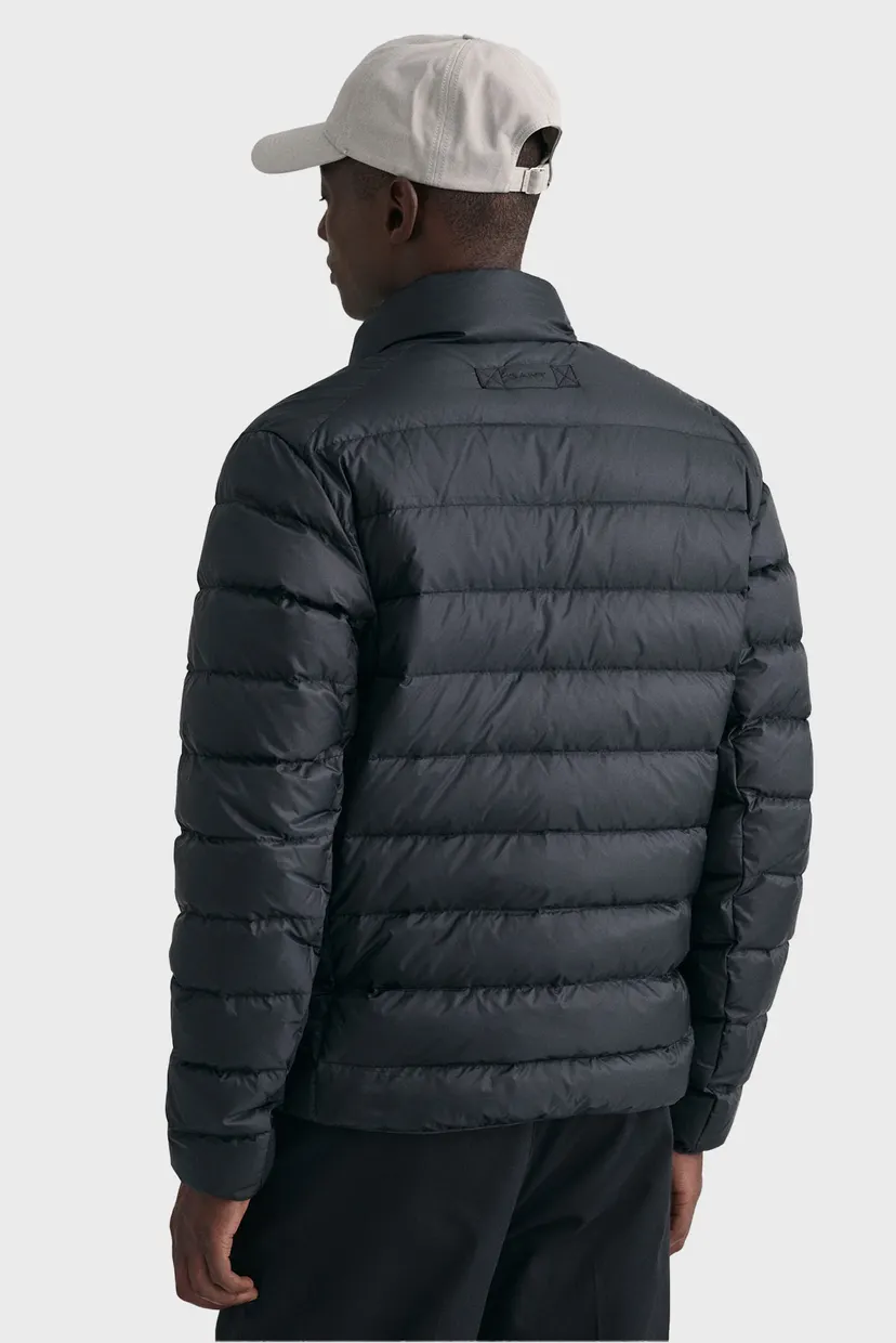 Чоловічий чорний пуховик LIGHT DOWN JACKET 4