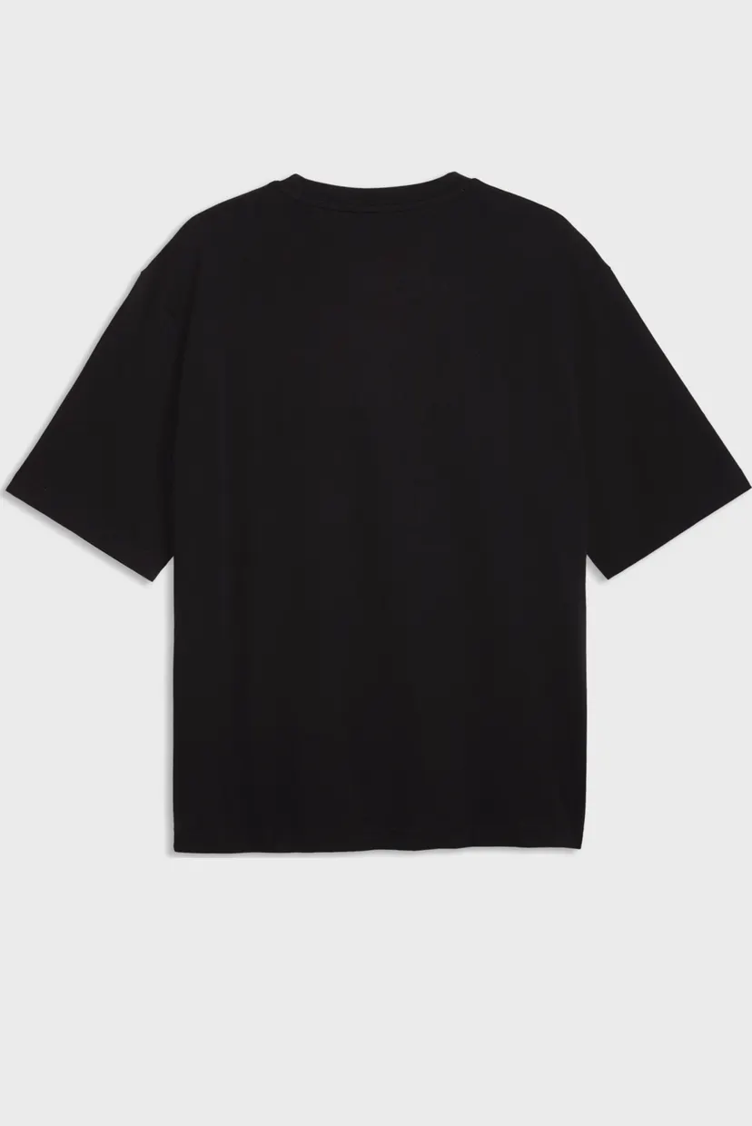 Чоловіча чорна футболка Essentials Boxy Relaxed Tee Men 5