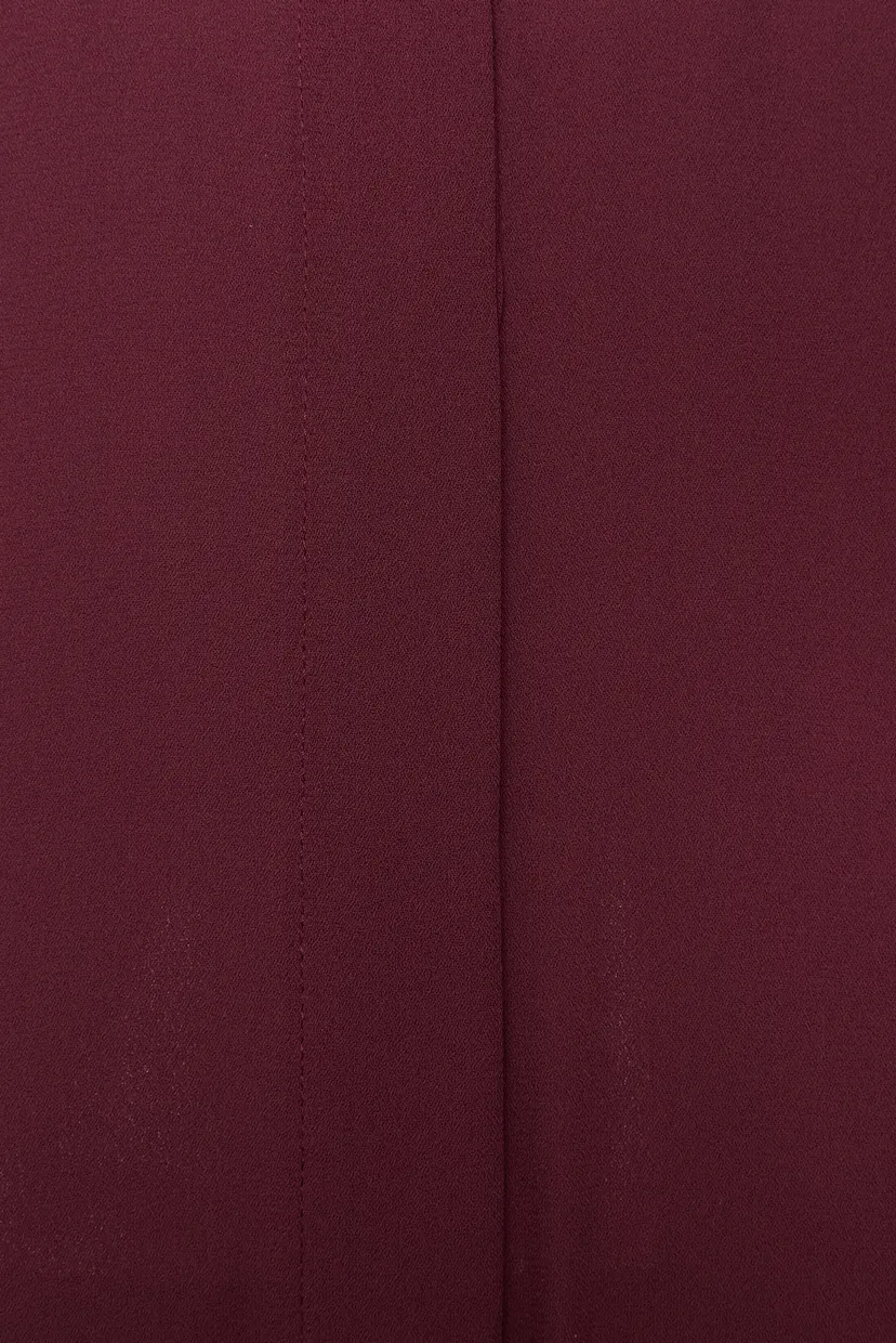 Жіноча бордова плісирована сукня PLEATED 3